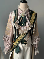 Narsesus - Ouji Lolita Tailcoat, Shirt, Pants, Cape and Accessories - image 6