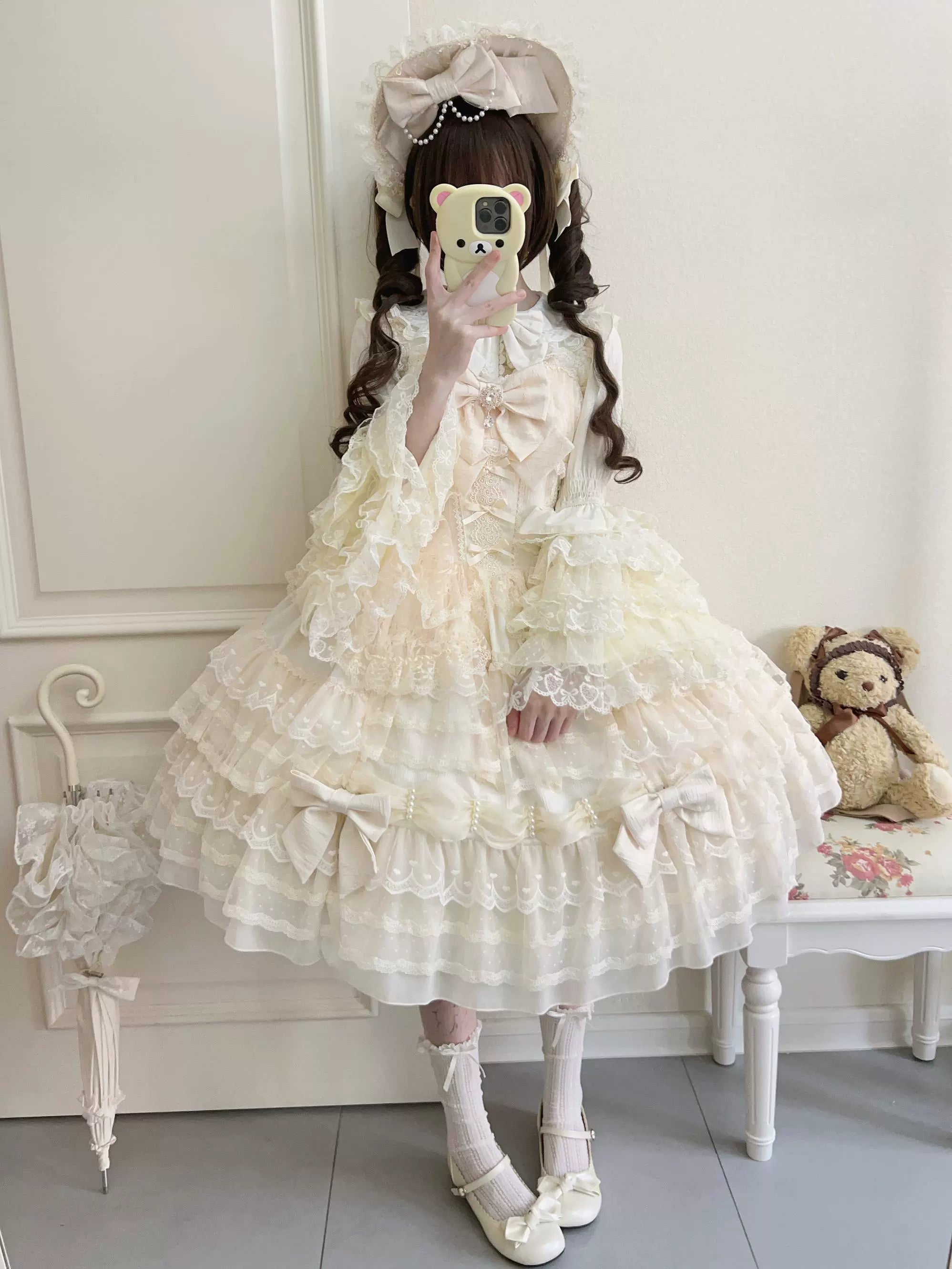 Dream Prelude Princess Lolita JSK Dress Suit and Accessories - image 26