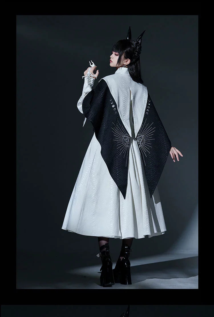 Dragon Scale - Gothic Lolita JSK Dress Goth Coat - image 17