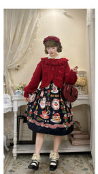 Napoleon Pastry - Sweet Lolita Cardigan, Detachable Bows - image 21