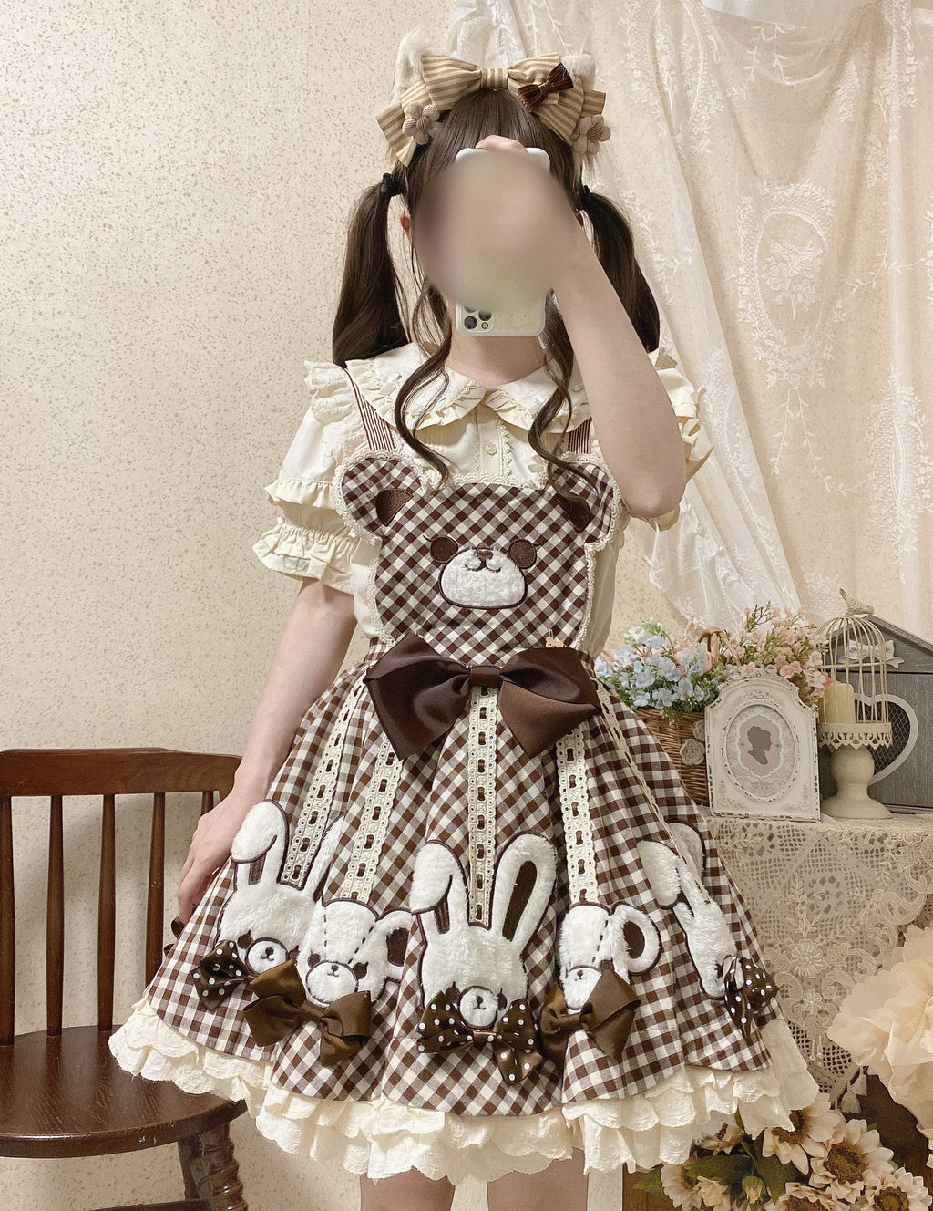 Creamy Condensed Milk - Kawaii Lolita Short-Sleeve Shirt - image 40