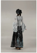 Raven's Night Song Oriental Gothic Lolita Dress Set - image 49