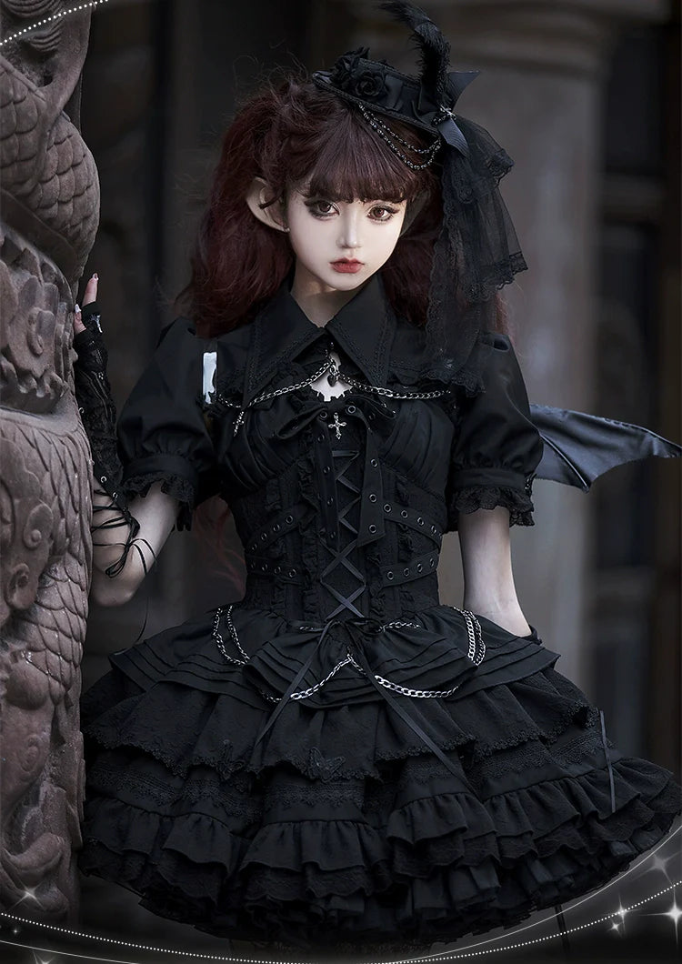 Contract Cross Gothic Elegant Lolita JSK - image 4