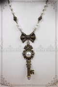 Gothic Lolita Retro Pearl Necklace - image 4