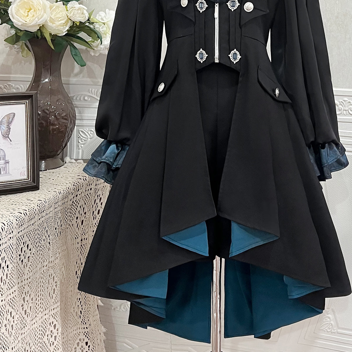 Mystique Melody - Ouji Lolita Shorts, Prince Long Vest Collection - image 13
