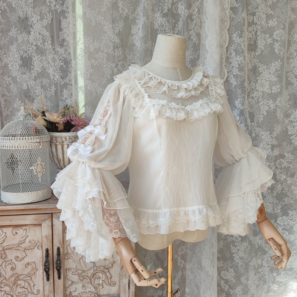 Princess Sleeve Classic Lolita Blouse - image 8