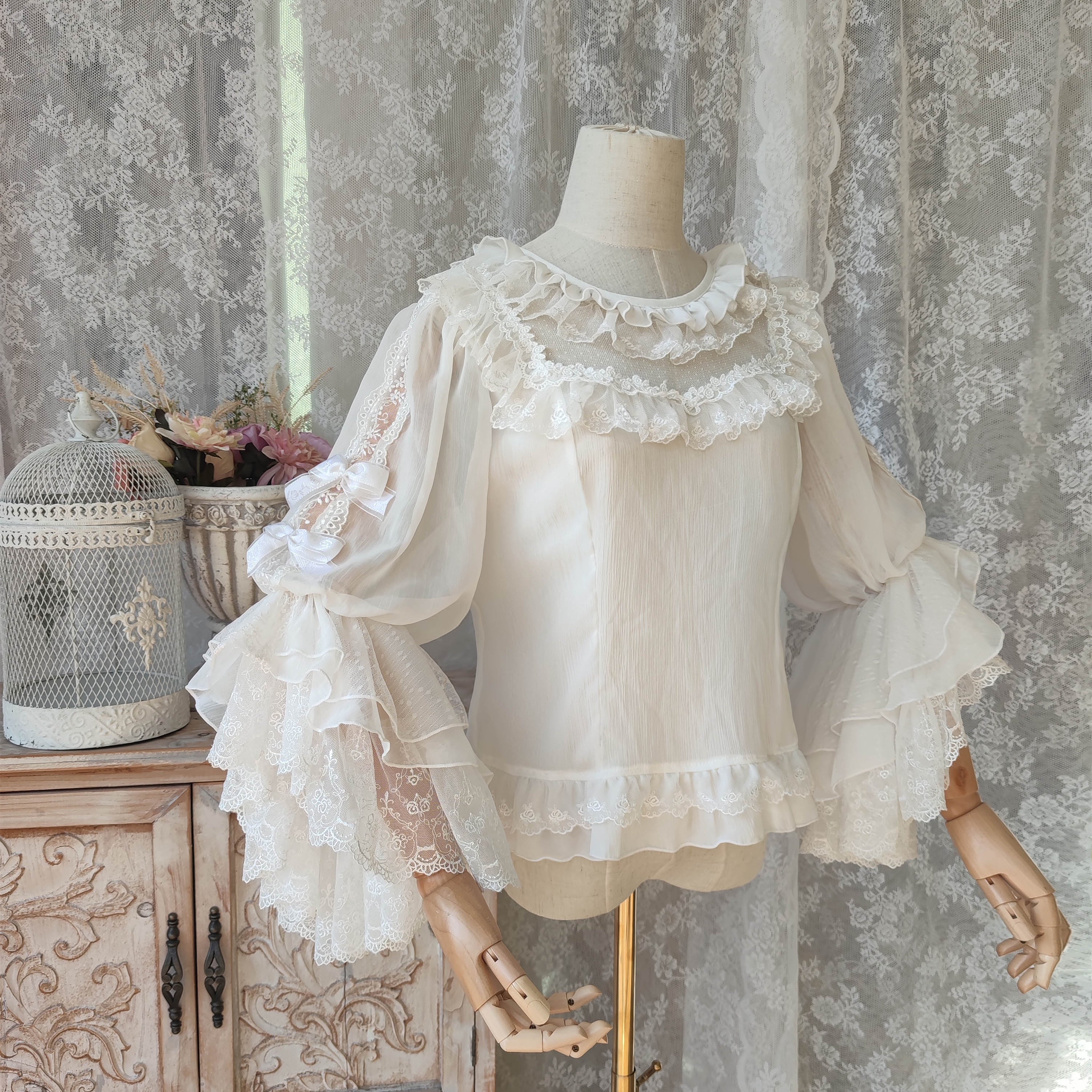 Princess Sleeve Classic Lolita Blouse - image 8