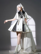 Eye of Truth Elegant Gothic Lolita Embroidered Dress Suit - image 4