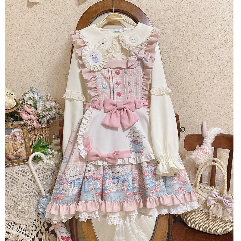 Goat Baa Bedtime Story Kawaii Lolita JSK - image 9