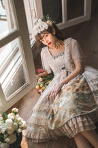 Sunflower - Elegant Lolita JSK Dress - image 7