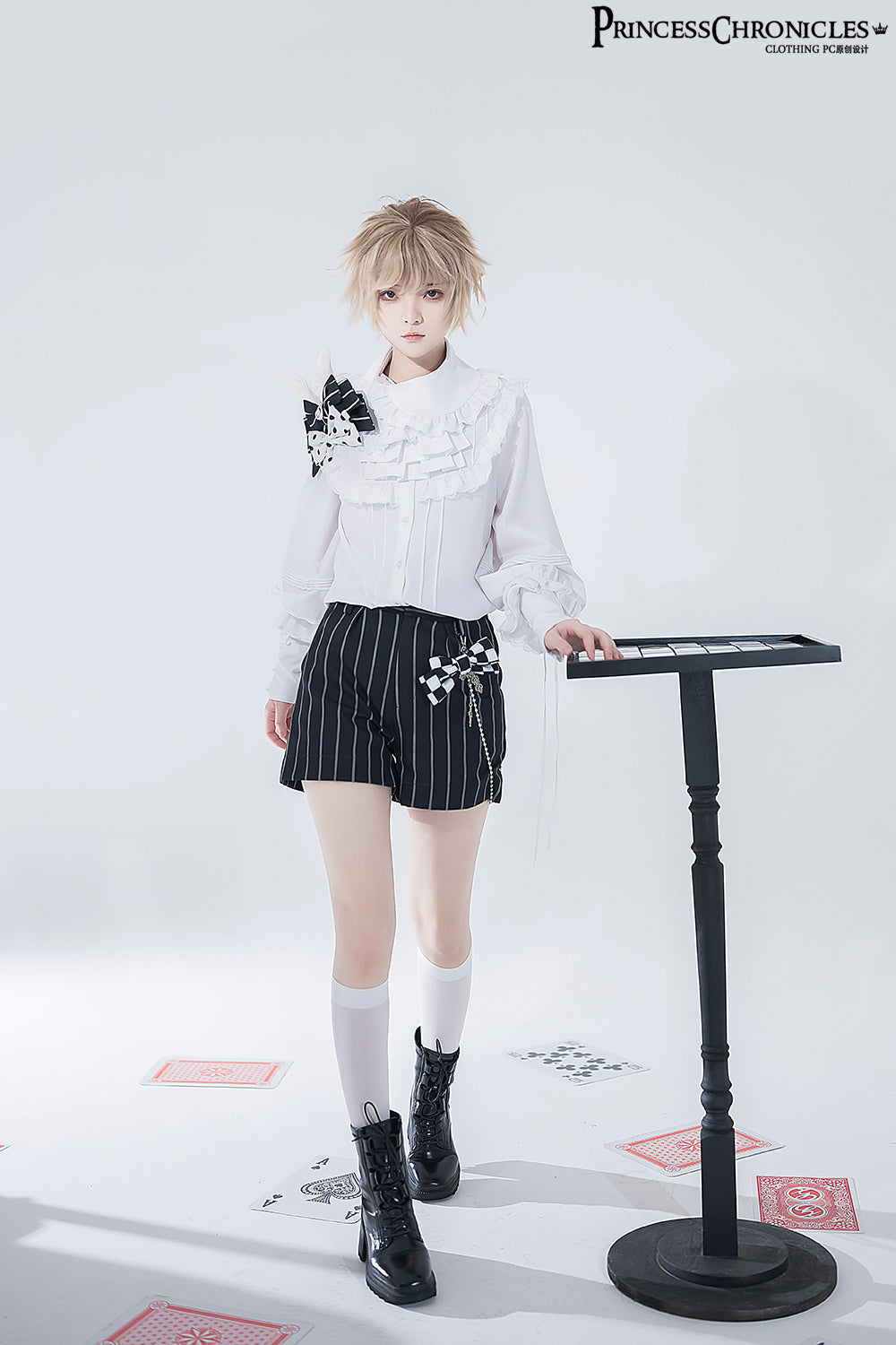 Rabbit Theater Chessboard Ouji Fashion Shirt Set - image 7