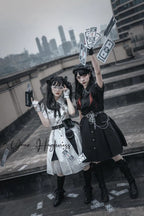 Evil Python 2.0 - Military Lolita Gothic OP Dress - image 4