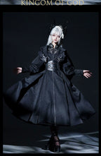 Dragon Scale - Gothic Lolita JSK Dress Goth Coat - image 5