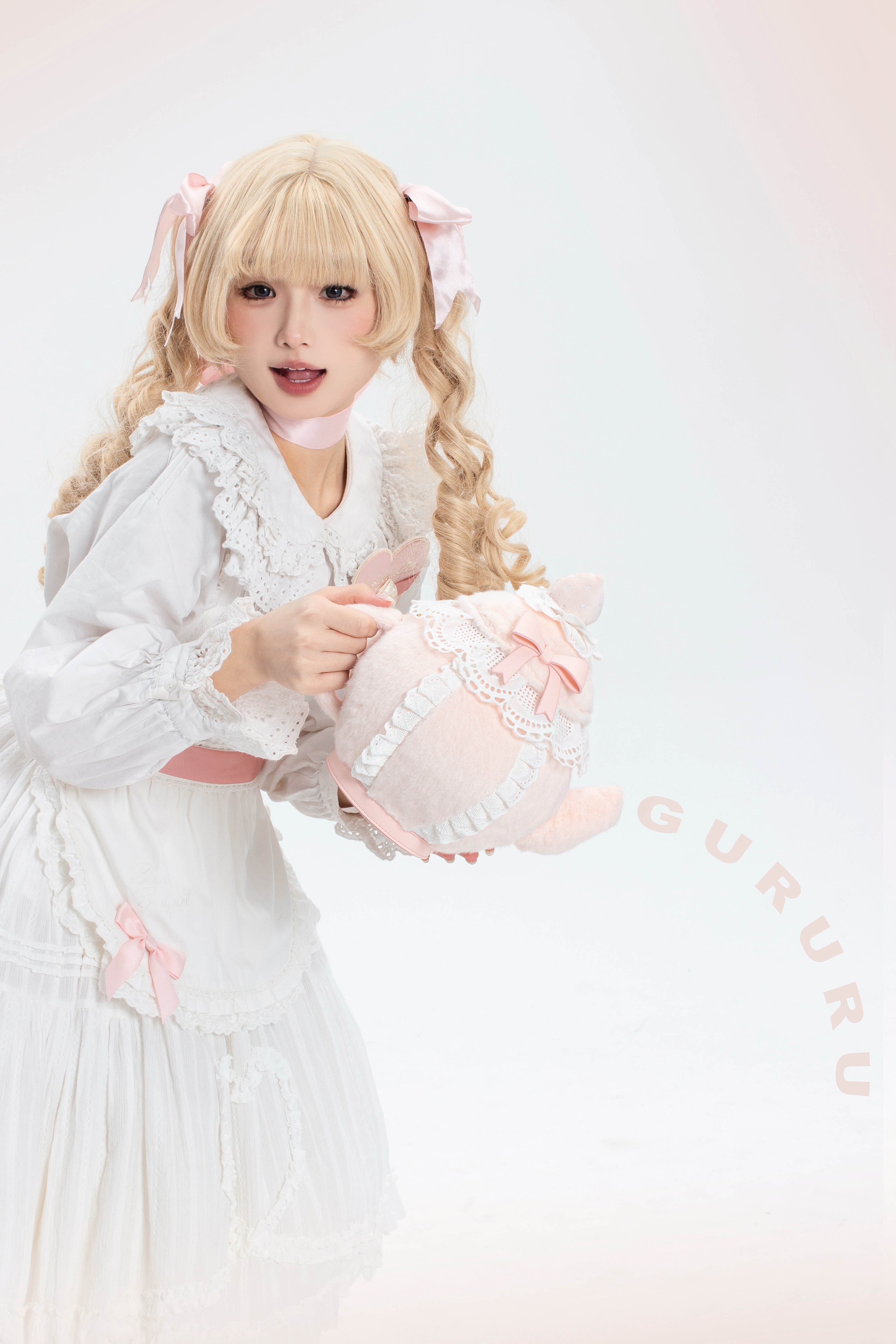 Plush Teapot Sweet Lolita Crossbody Bag - image 5