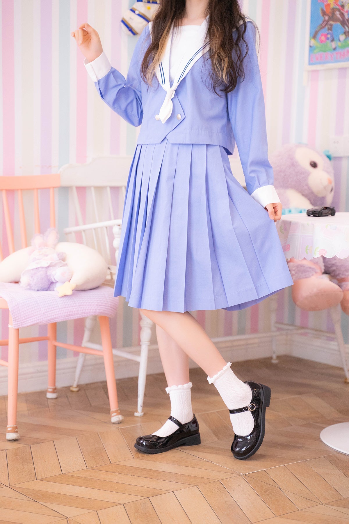 Sweet Lolita Mary Jane Flat Shoes - image 13