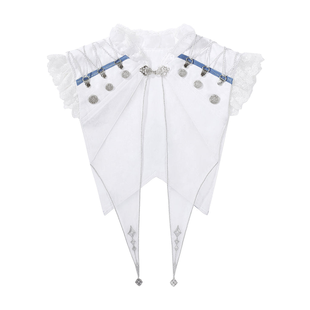 Blue Dragon Bone Ouji Lolita Shorts Suit with Trailing - image 18