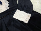 Vintage Elegant Velvet OP Dress - image 75