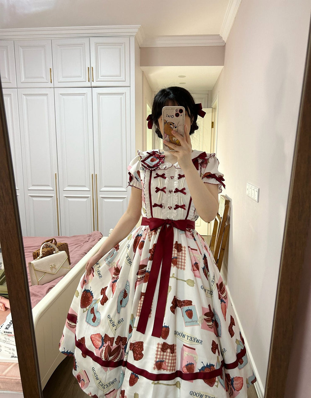Betty Baby Sweet Lolita OP Dress and Accessories - image 10