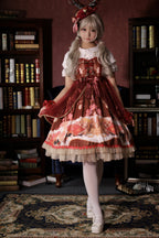 Clock Encounter - Summer Lolita JSK Dress - image 1