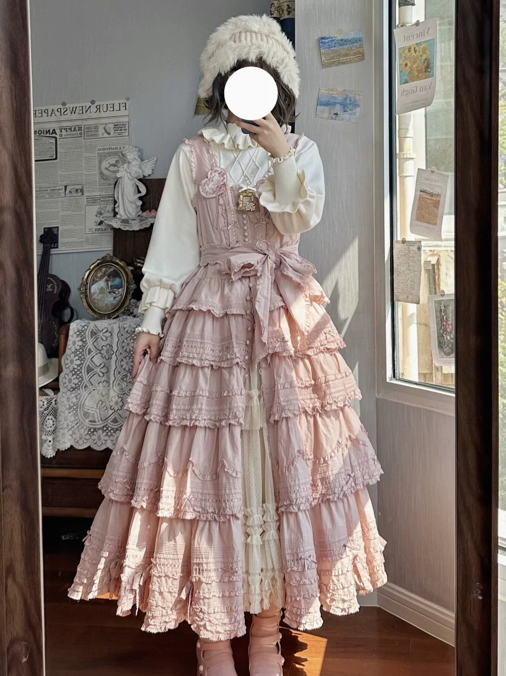 Sweet Lolita Sweater Autumn and Winter Lolita Inner Wear - image 11