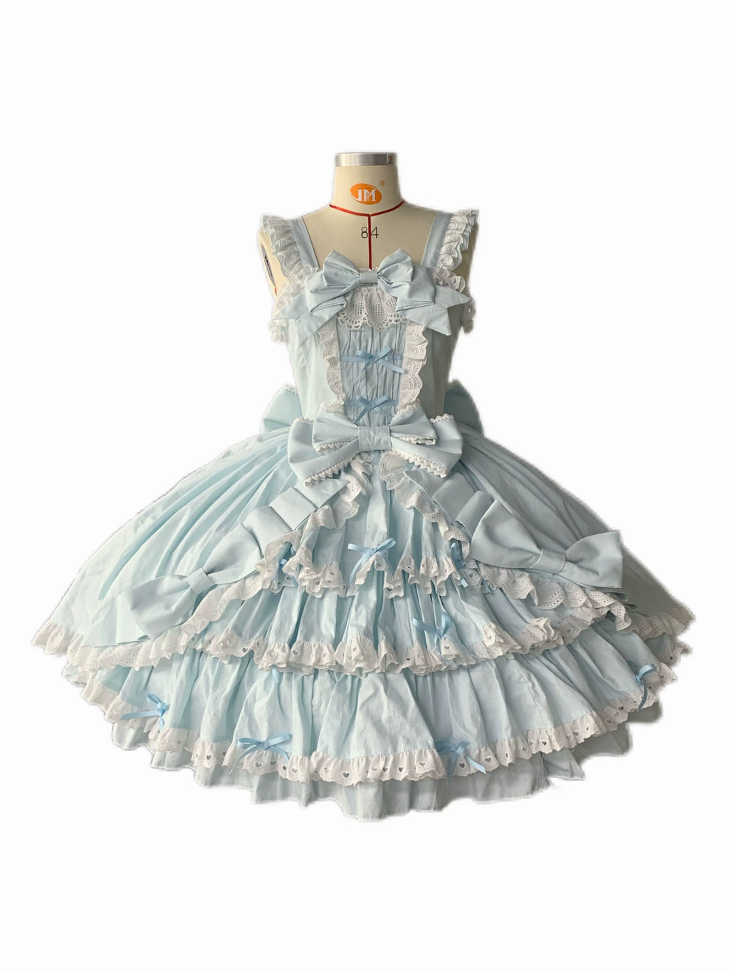 Gryza Plus Size Princess Lolita JSK with Cotton Tiered Ruffles - image 17