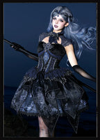 Bone Dragon - Gothic Lolita Corset JSK Dress Set with Embroidery - image 27
