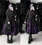 Dream Window - Gothic Lolita Church Embroidery OP Dress, Back Zipper - image 21