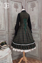 Rose - Elegant Lolita Fishbone Grid Skirt Customized - image 87