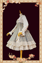 Memoirs of Backlight - Elegant Plaid Lolita JSK Dress - image 2