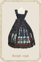 The Saint Priest - Stained Glass Lolita JSK Dress - image 5