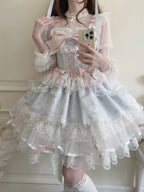 Fleeting Isle - Sweet Lolita Ballet Style JSK Dress - image 27