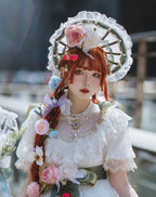 Theresa - Vintage Wedding Lolita Necklace - image 2