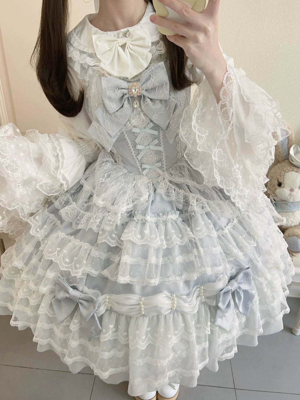 Dream Prelude Princess Lolita JSK Dress Suit and Accessories - image 14
