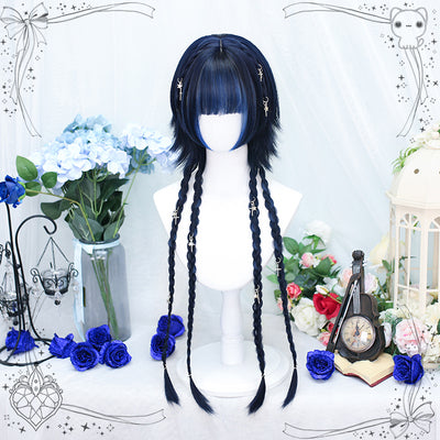 Moon Night - Lolita Highlights Bang Short Wigs - image 8