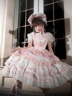 Wedding Poem Lolita JSK, Train and Bonnet Set - image 12