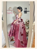 Swan Wonderland - Fairy Lolita JSK with High-Low Hem - image 8
