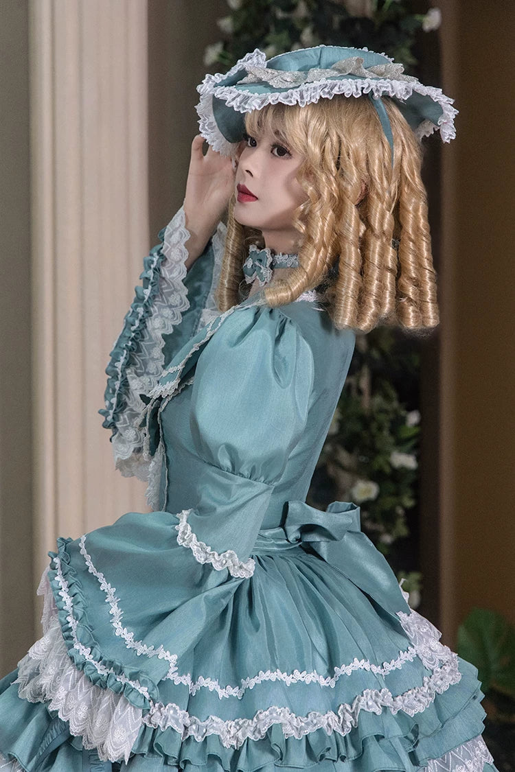 Eternal France Doll - Classic Lolita Doll-like OP Dress and Accessories - image 23