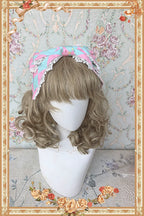 Cream Meow - Sweet Lolita JSK, Cat Print and Accessories - image 16