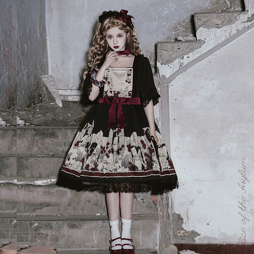 Alice - Kawaii Lolita Dress OP Dress Sleepwear - image 18