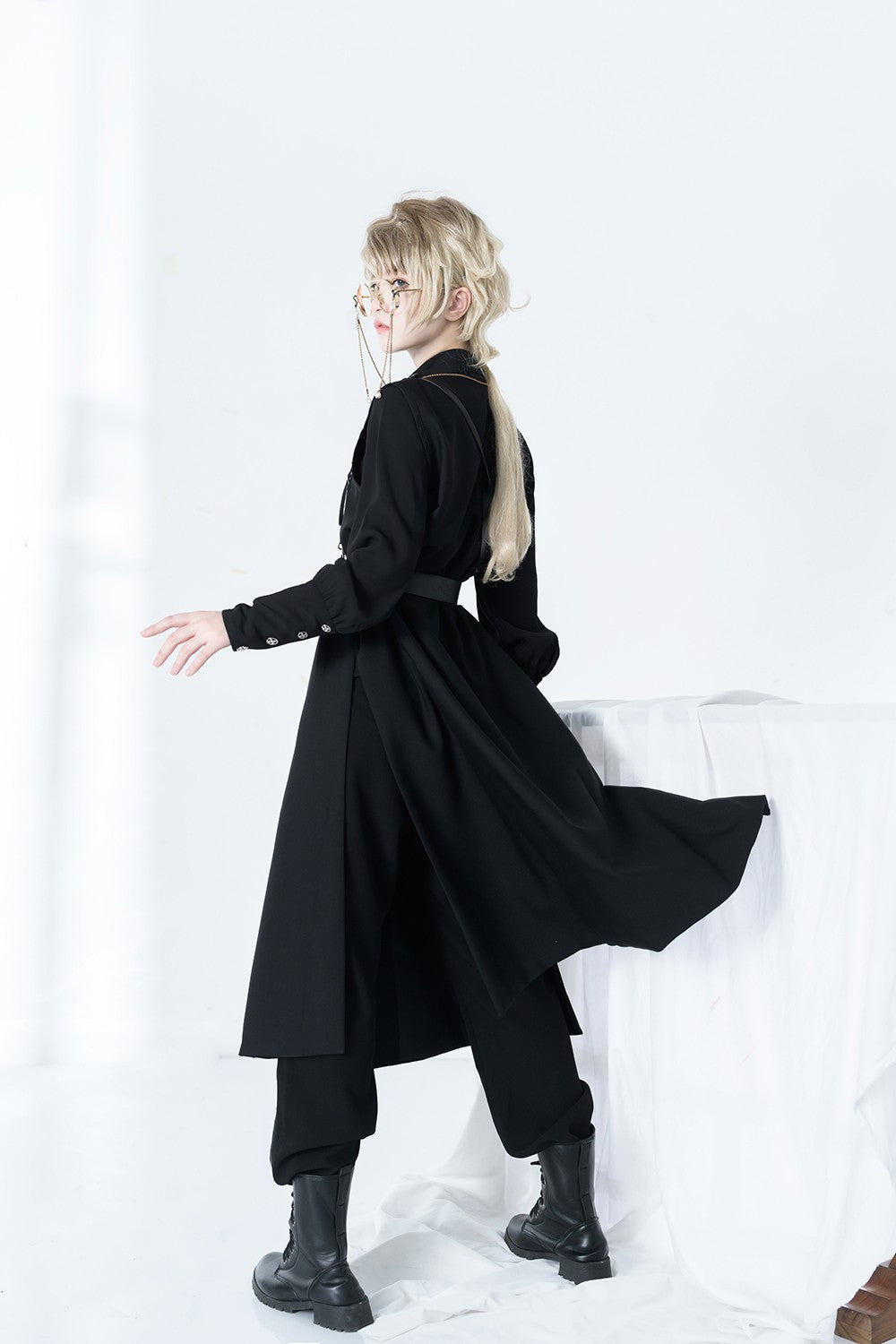 The Stars Change - Ouji Lolita Embroidery Brolita Trousers - image 12