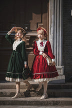 Vintage Elegant Velvet OP Dress - image 6