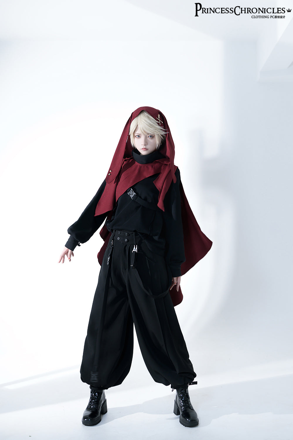 Functional Rabbit Handsome Gothic Ouji Pantsuit - image 15