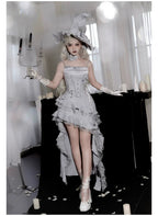 Twilight - Gothic Witch Lolita SK Suit Bodice Mermaid Dress - image 22