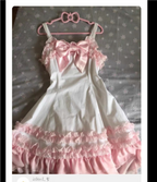 Sweet Lolita JSK Dress, Back Shirring, Side Zipper - image 8