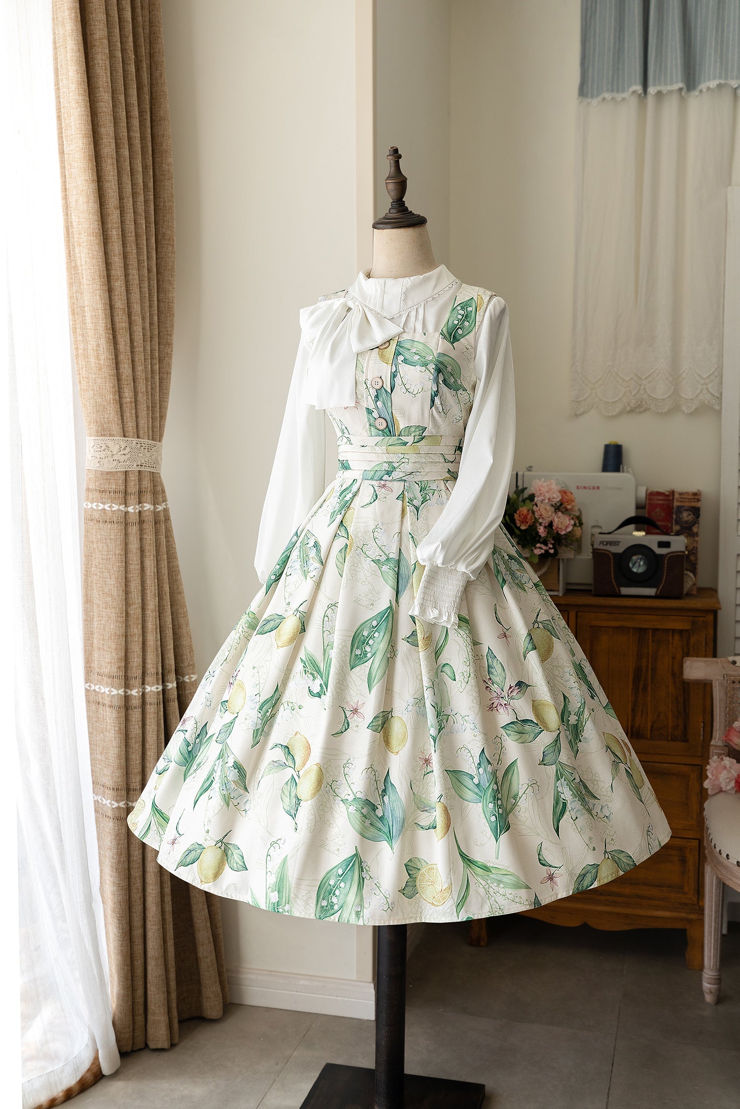 Basket of the Forest 2.0 - Flower Classic Dress - image 8