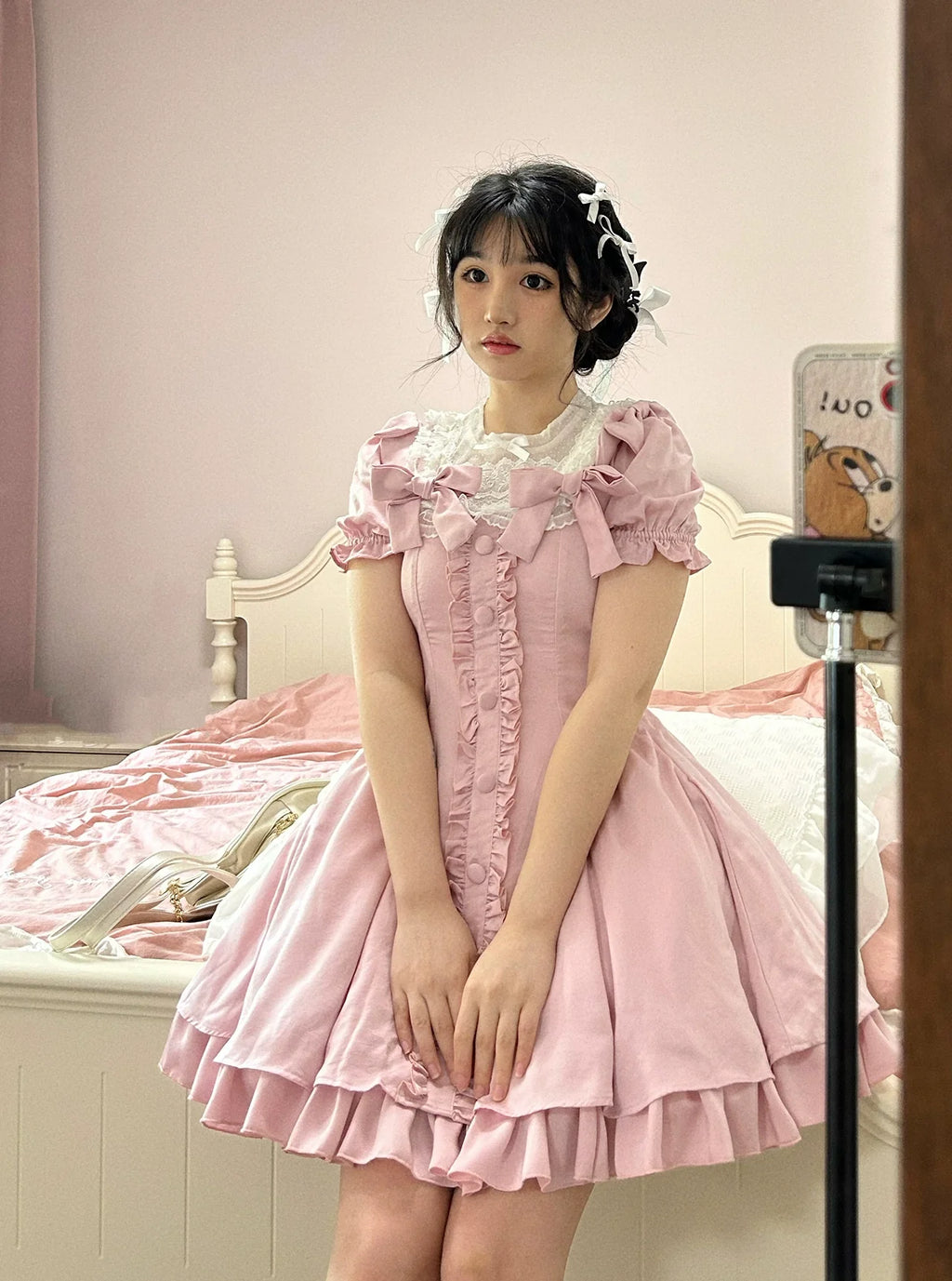 Plus Size Lolita OP Dress Summer Dress - image 4