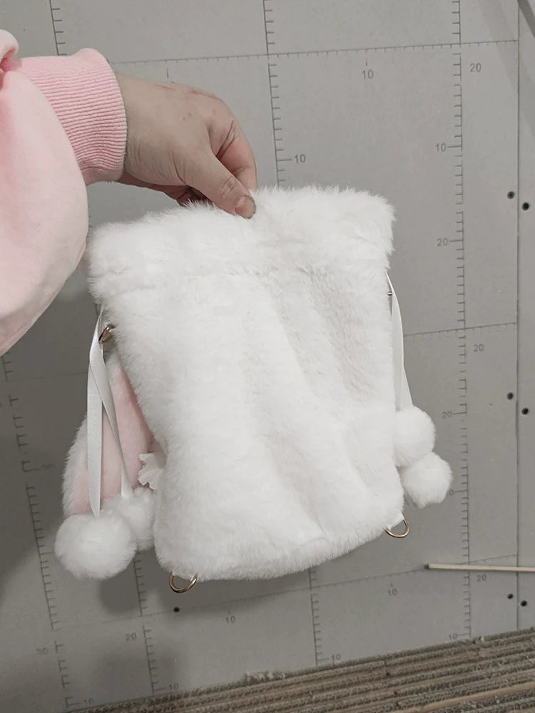 Kawaii Lolita Bag Handmade Bunny Crossbody Shoulders Bags - image 17
