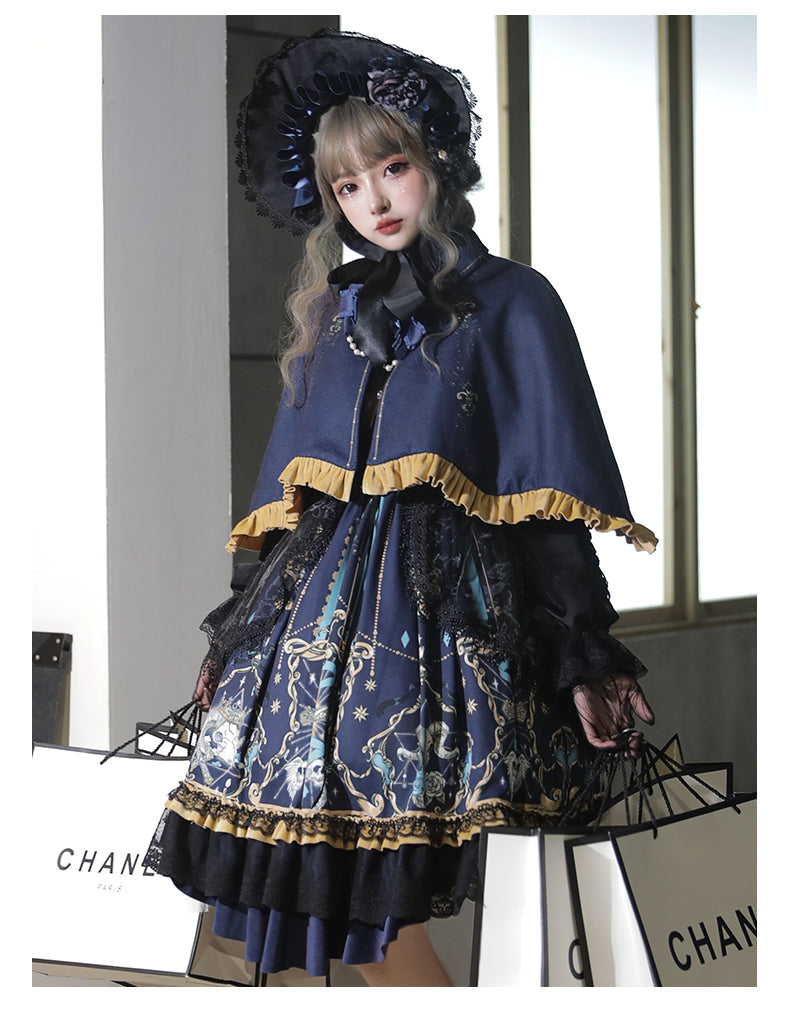 God Redemption - Retro Gothic OP, Printed Dress and Accessories - image 4