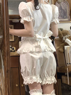 Haruhime Momoko - Cotton Old School Lolita Blouse Collection - image 4