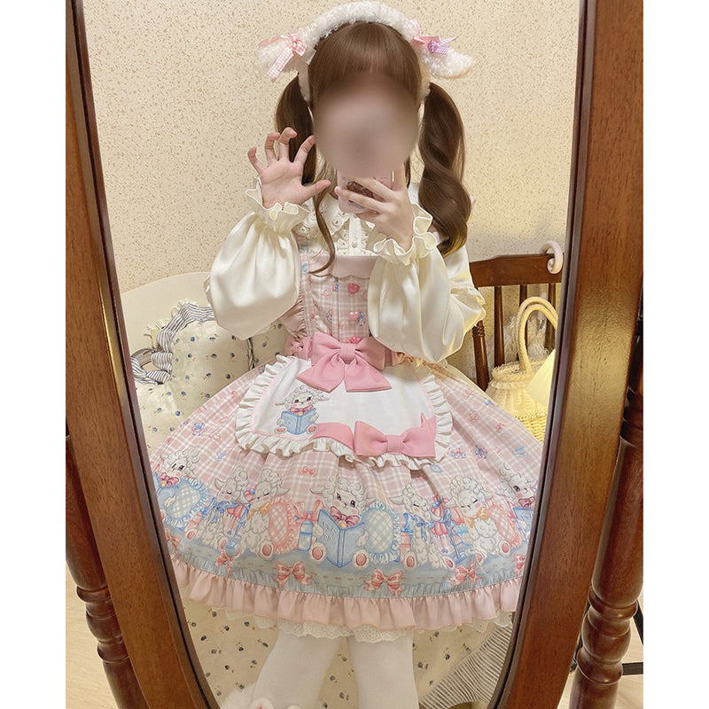Goat Baa Bedtime Story Kawaii Lolita JSK - image 15